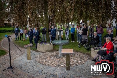 Nieuwe namenmonumenten eren oorlogsslachtoffers in gemeente Elburg - © NWVFoto.nl
